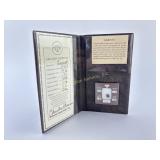 Lab Grown Garnet Gemstone still Sealed