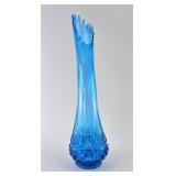 MCM Blue Swung Vase