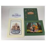 Bambi and Snow White Lithographs