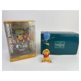 Winnie The Pooh Figurine and Winnie The Pooh Diora