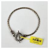 925 Sterling Silver Bracelet made in India.