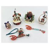 Mickey Mouse ornaments and Figurines