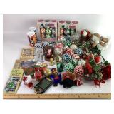 Silk & Satin Ornaments, Reindeer Garland, Deal Or