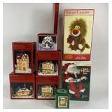 Dickens Collectibles Houses, Musical Santa, Plush