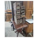 Wood Side Table (19.5 in. X 26 in. X 28 in. H)