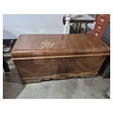 Cedar Chest - push button opens (47 in. X 19