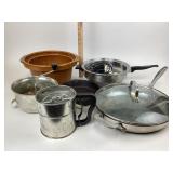 Cuisinart Frying Pan, Cast Iron Skillet, Rival Sto