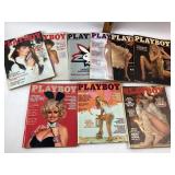Playboy Magazines 1970s Covers