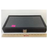 Glass top display case