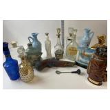 Empty Decorative Bottles, Decanters, Barware