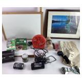 Cameras, US Mint Bag, Framed Art