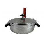 Puralum Italy Hammered Aluminum Pot