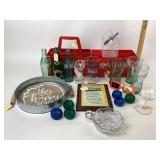 Japanese & Korean Coca Cola Bottles, Drinking Glas