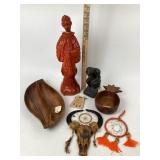 Monkey Wood Pineapple & Divided Dishes, Quan Yin S