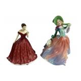 Royal Doulton Patricia, Autumn Breezes Figurines