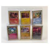 6 Pokemon Trading Cards