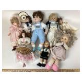 Porcelain & Cloth Dolls; Joy Unlimited, MJ Hummel