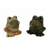 Ceramic Frog Figurines