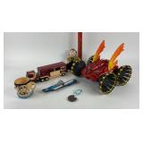 Buddy L. Truck, Tyco Stunt Psycho RC Car, Flintsto