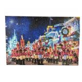 Christmas Parade Canvas Wall Art