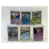 6 Pokemon Trading Cards