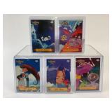 5 Pokemon Topps Cards