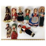 International Souvenir Folk Dolls; Scotland, Portu