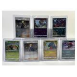 7 Pokemon Cracked Ice Holo Japenese Cards