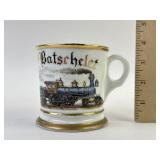 Rare antique Victorian railroad train engine