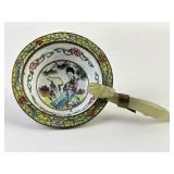 Antique Chinese Qing dynasty jade belt hook,