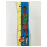 1969 Topps Bob Rule basketball ruler #6