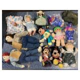 Minnie Mouse Coin Bank & Dolls; Cabbage Patch Kid,