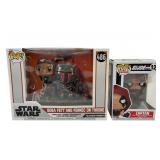 Star Wars Boba Fett & Fennec on Throne Funko