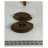 Cast Iron Sad Iron Base with Top Plate