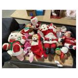 Christmas Plush Toys, Santa Figures, Decorations
