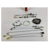 Costume Jewelry: (3) .925 Sterling Silver pendants