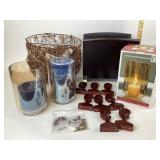 Barbara King Grapevine Spheres, Big Lots Gold Hurr