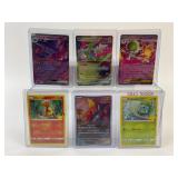 6 Pokemon Trading Cards