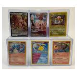 6 Pokemon Trading Cards