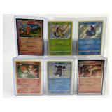 6 Pokemon Trading Cards