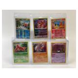 6 Pokemon Trading Cards
