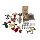 Toys & Dolls; Mr Peanut, Felix The Cat, Dollhouse