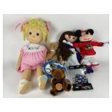 Rag Dolls, Teddy Bears, Mickey Mouse Plush
