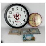 Indiana Hoosiers Clocks, Picture Frames