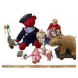Red October Bear, Chinese Family Dolls, Circus Ele
