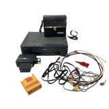 Wards 704 Super 8mm Movie Recorder, Magnavox VHS,