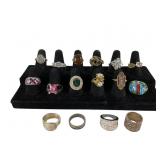 Costume Jewelry Rings sizes 6, 7, 8, 9, 10