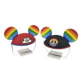 (2) Disney Parks Rainbow Pride Mickey Mouse ears