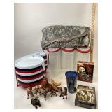 RubberMaid Food Keepers, Party Pal Trays, DVDs