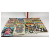 Batman,Tarzan,Warlord Comic Books